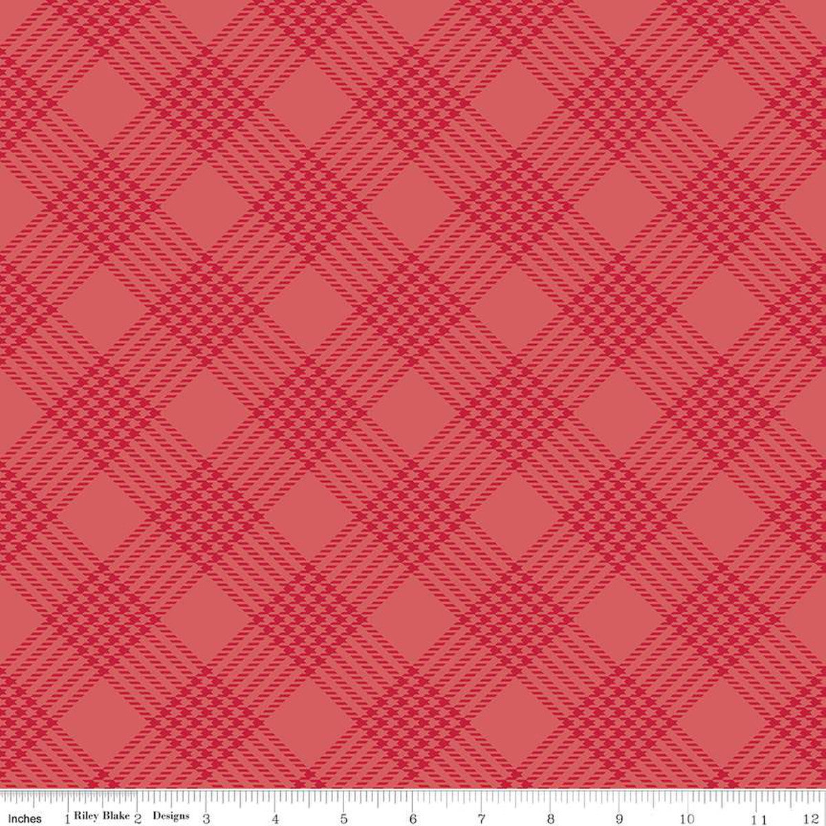 Merry Little Christmas - Plaid Red