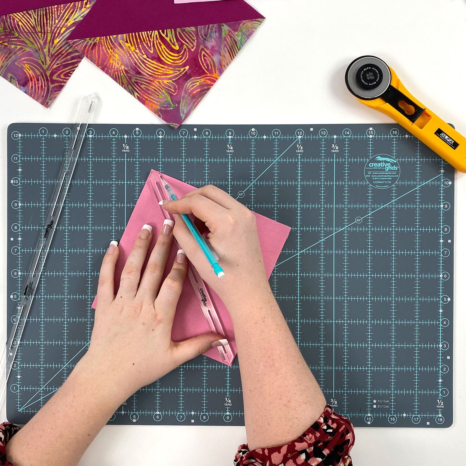 Creative Grid - 9" Seam Guide Tool