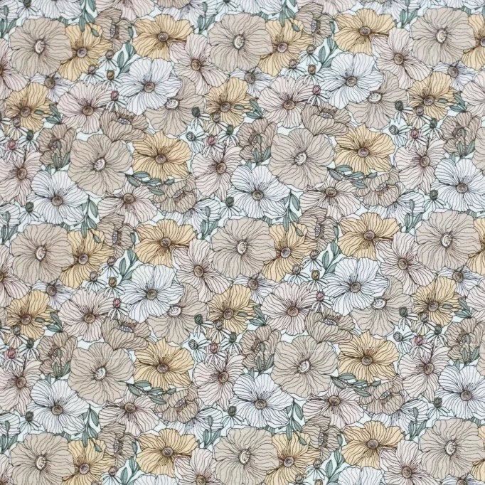 Floral Blossom Beige | Knit