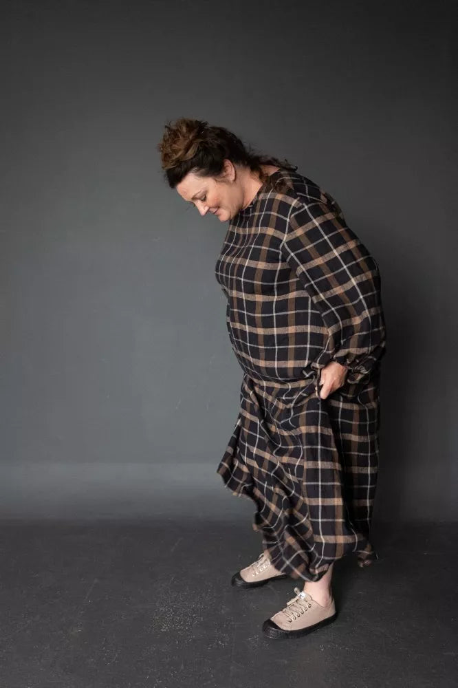 The Edie Shirt and Dress Pattern - UK Sizes 6-18