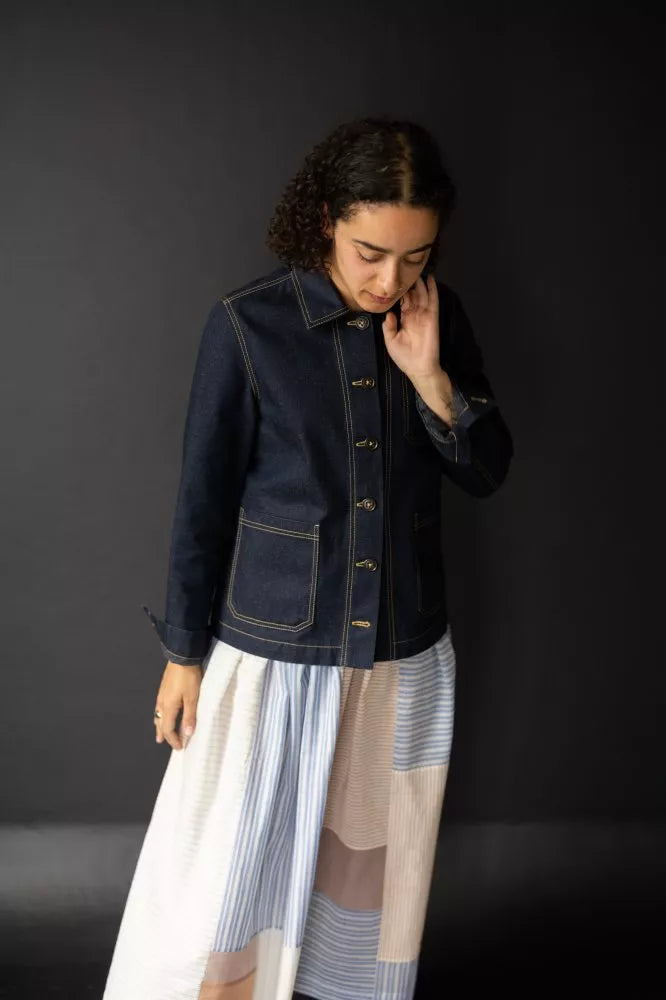 The Ottoline Jacket Pattern - UK Sizes 6-18