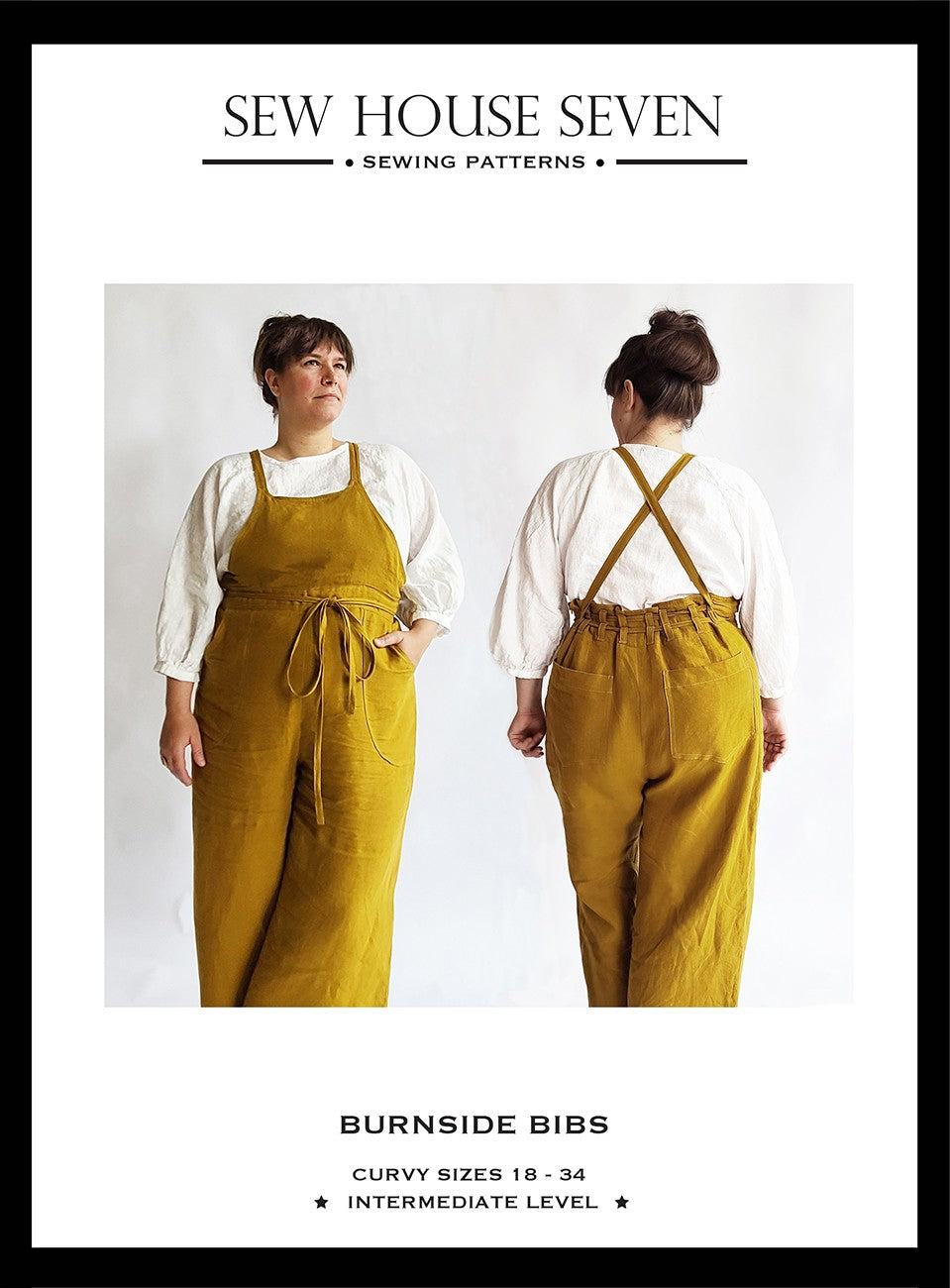 Burnside Bib Pattern - Sizes 18-34