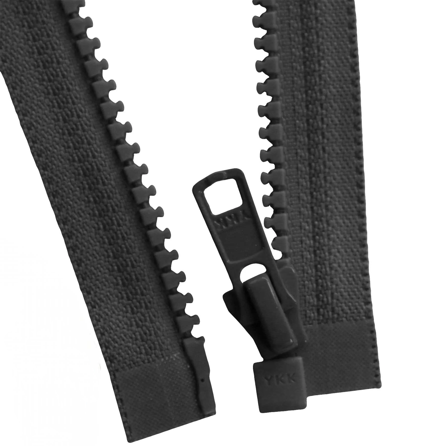 Divisible VISLON Zipper - Black