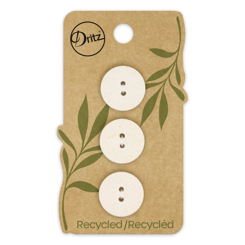 Recycled Cotton Buttons