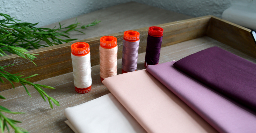 Pure Solids and Aurifil : A Perfect Match