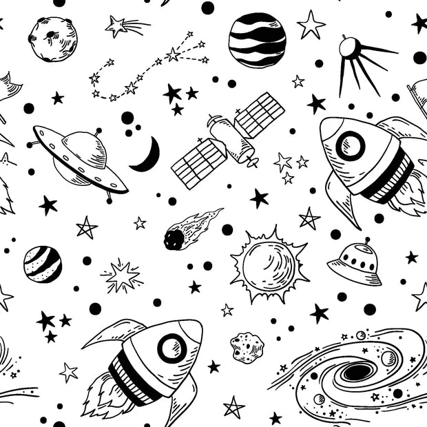 Cotton Poplin - Space