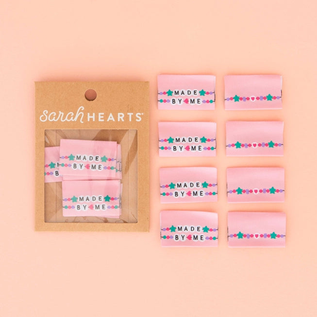Woven Garment Labels 8-Pack - Friendship Bracelet