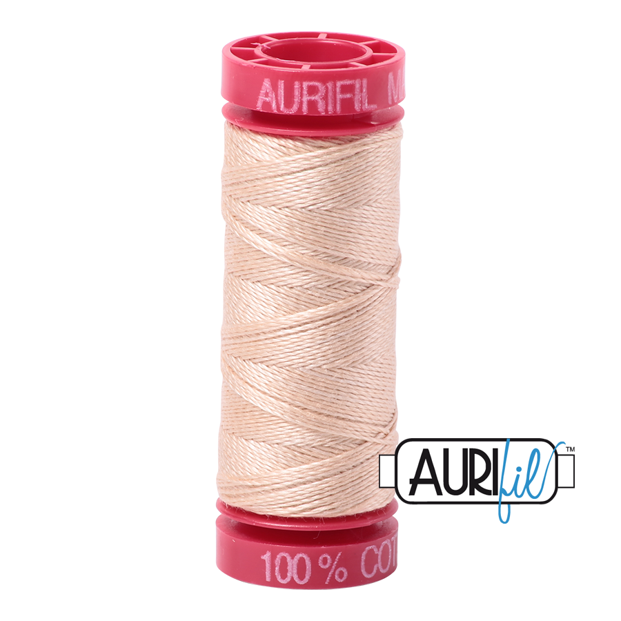 Aurifil 12wt - Shell | Small Spool
