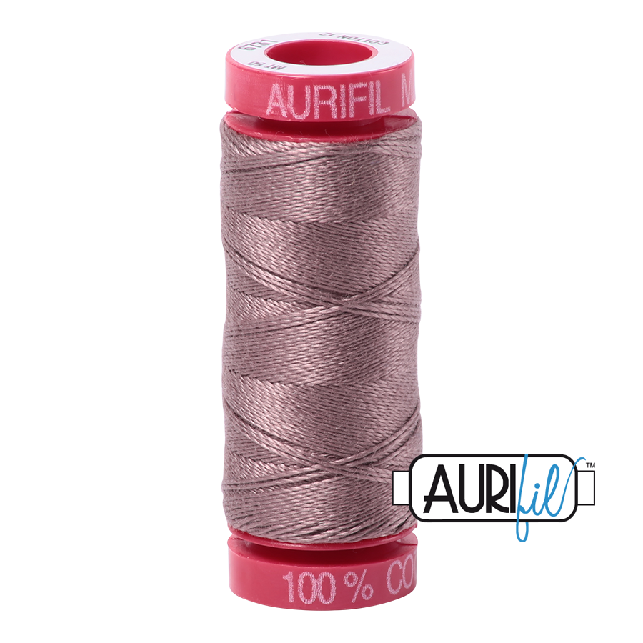Aurifil 12wt - Tiramisu | Small Spool