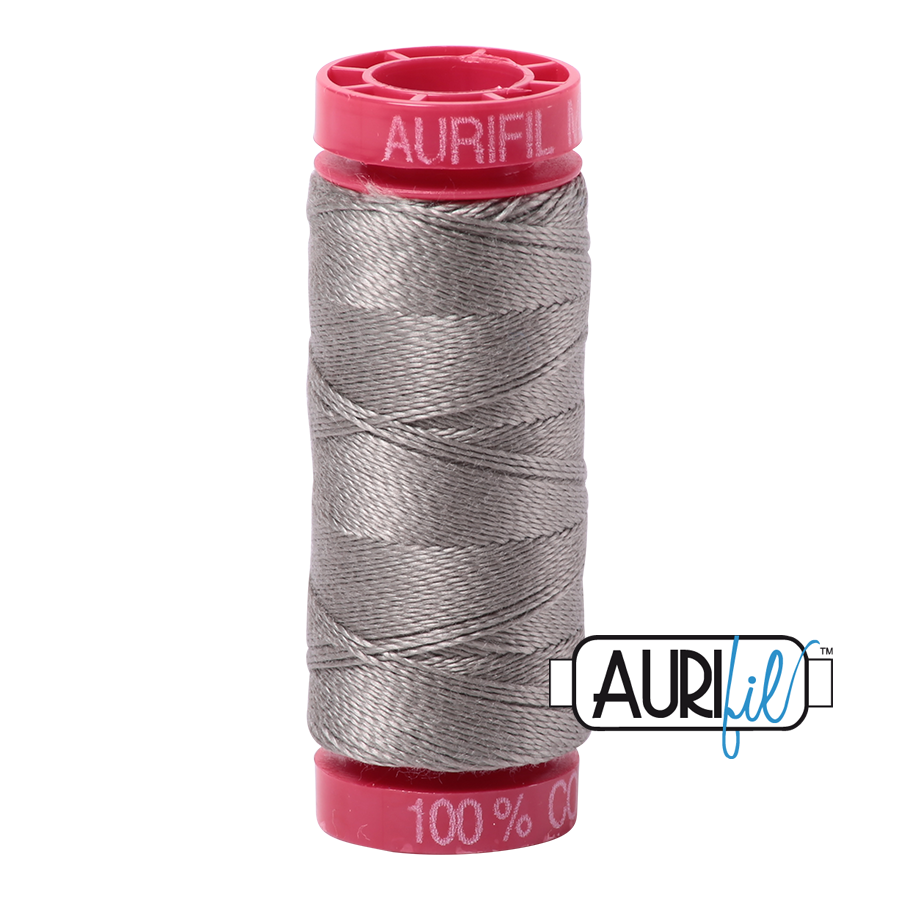 Aurifil 12wt - Earl Grey | Small Spool