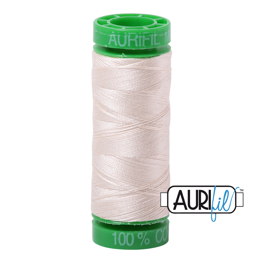 Aurifil 40wt - Light Sand | Small Spool