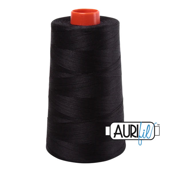 Aurifil 50wt - Very Dark Grey | Cone