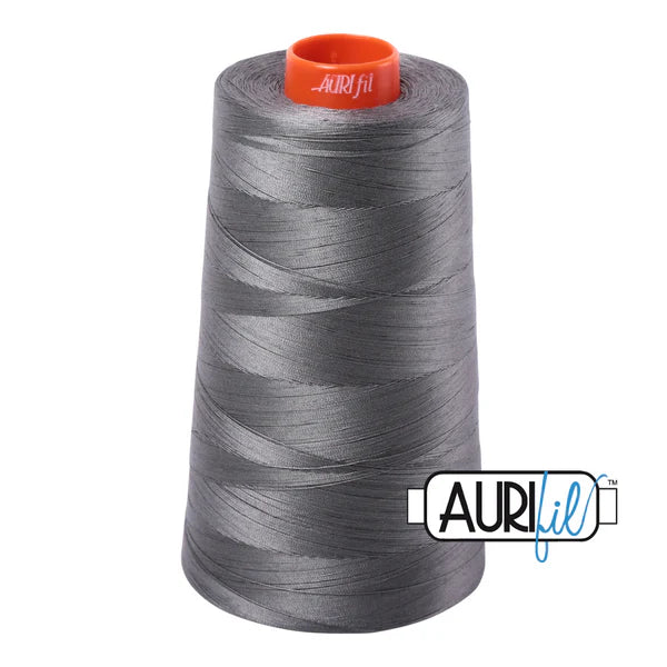 Aurifil 50wt - Grey Smoke | Cone