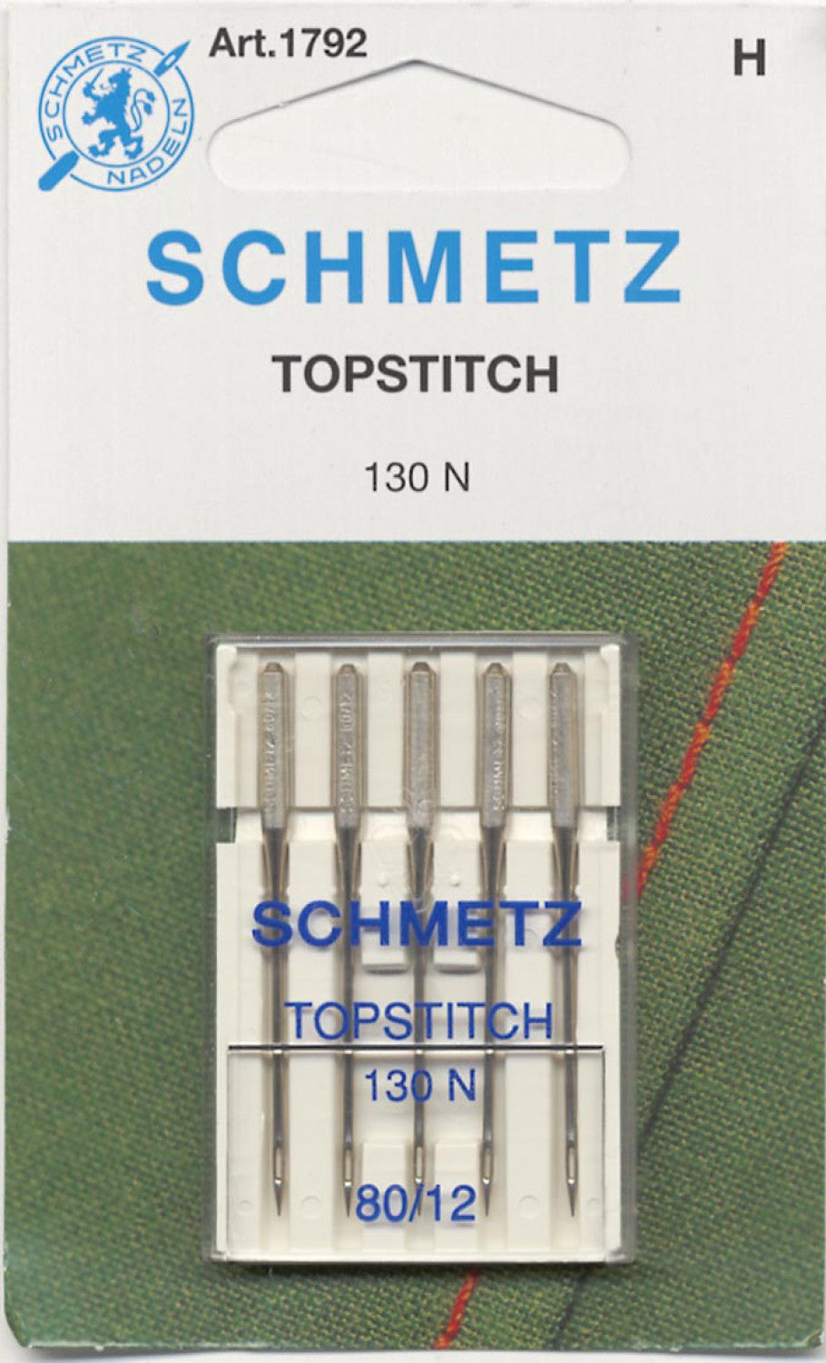 Schmetz - Top Stitch Machine Needles 80/12 (5 Pack)