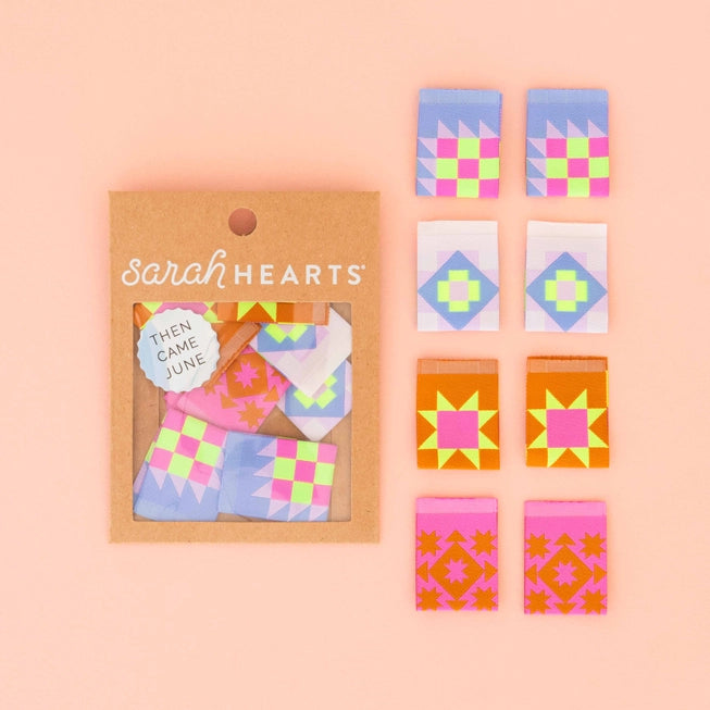 Woven Garment Labels 8-Pack - Then Came June Quilt Block