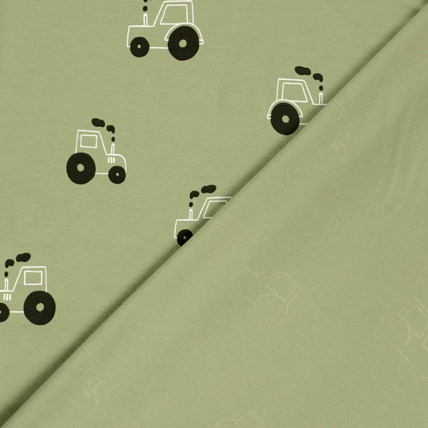 Tractors Green | Knit