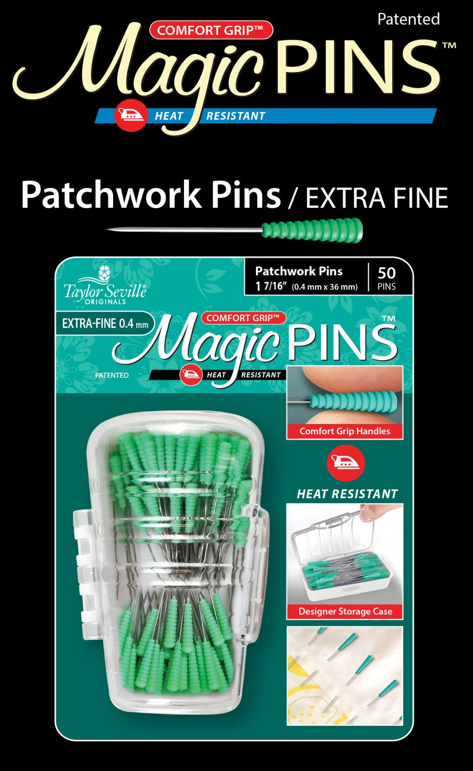 Magic Pins - Patchwork Extra Fine - 50 pc