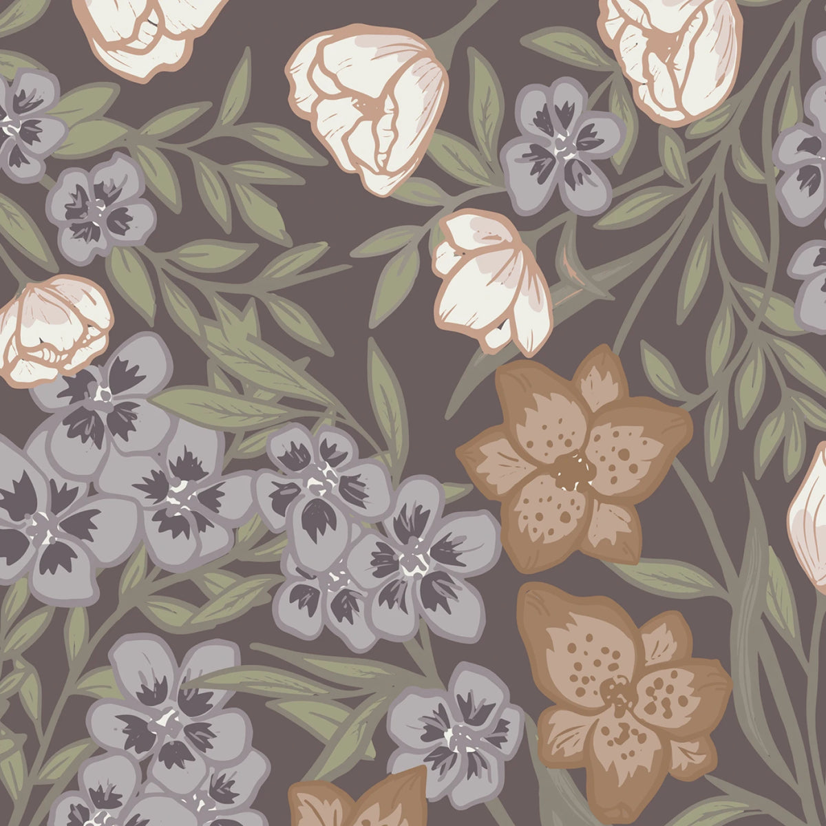 Midwinter Memories - Bouquet Plum