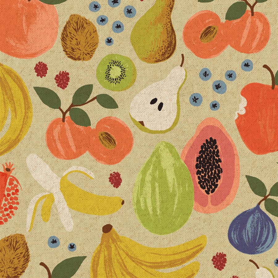 Orchard - Fruit Stand Cream | Canvas