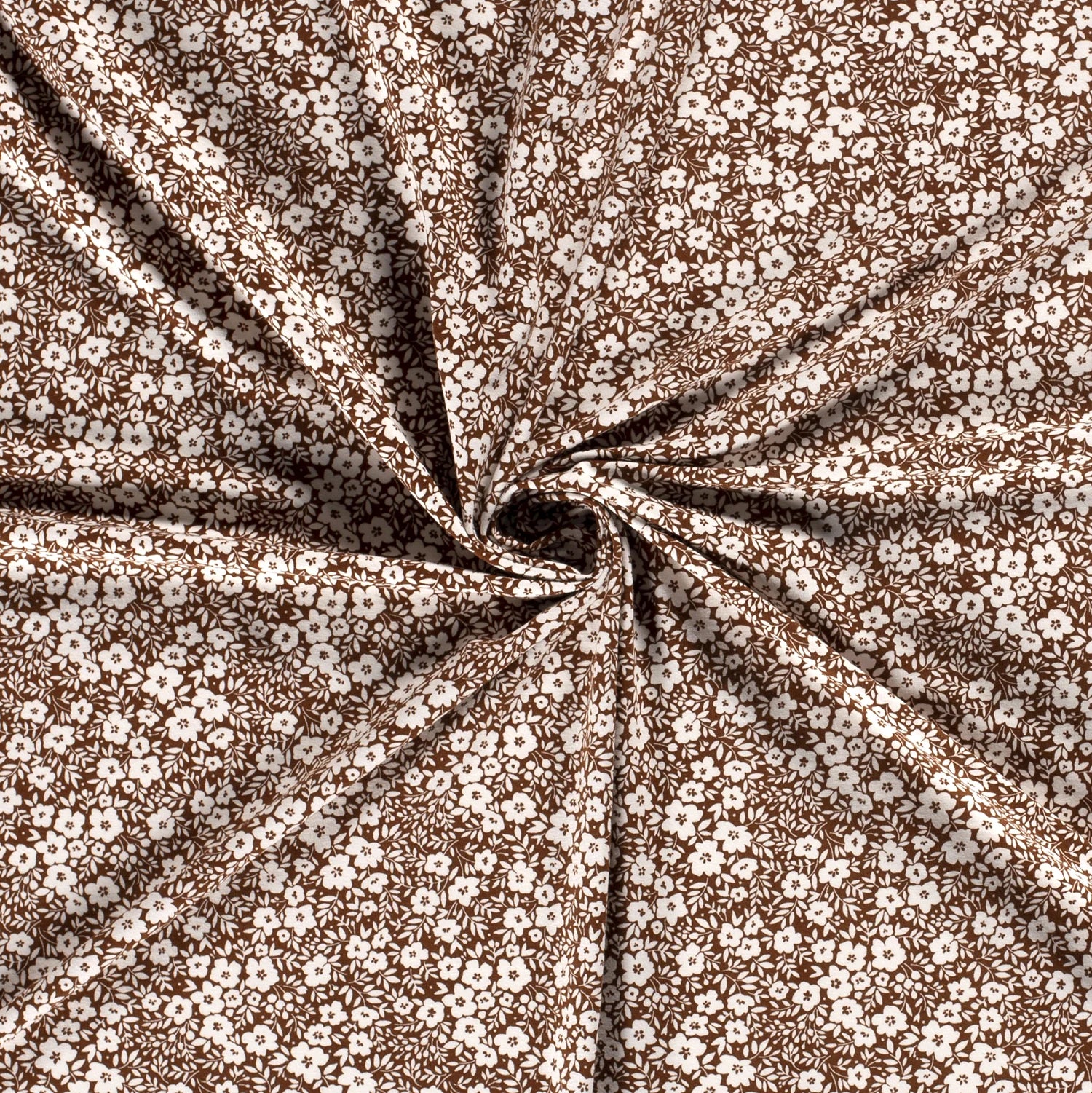 Flowers Brown | Knit