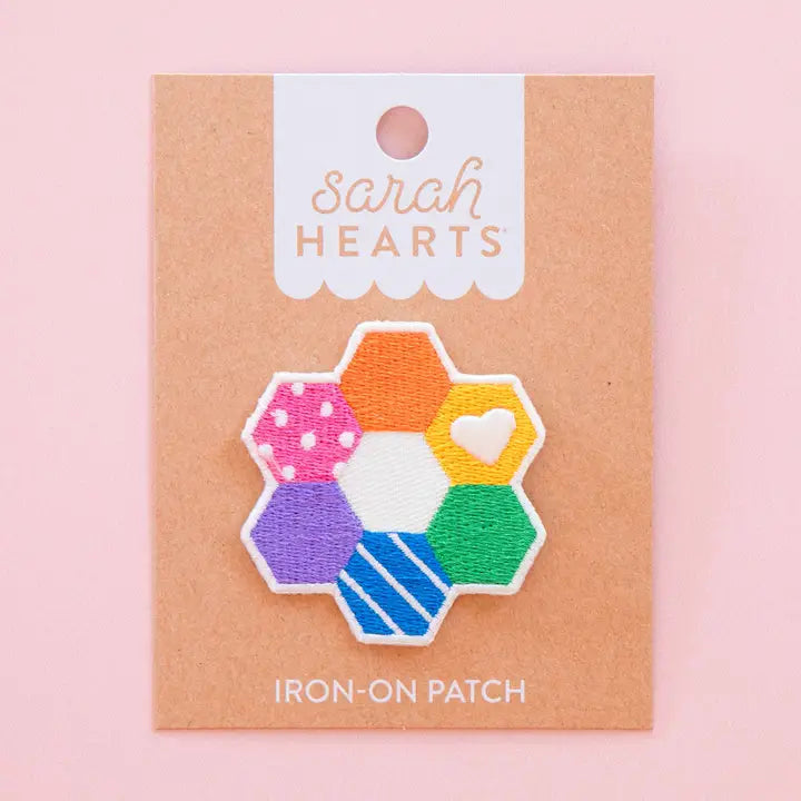 Hexie Quilt | Iron-On Patch