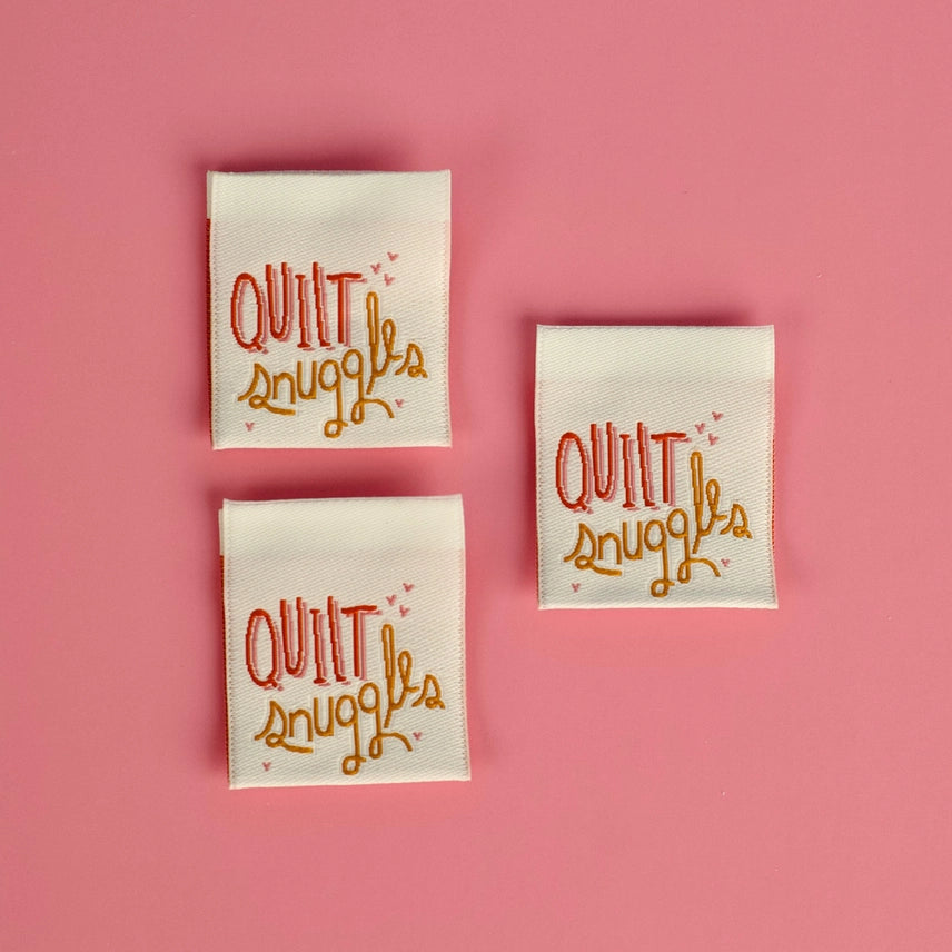 Woven Garment Labels 3-Pack - Quilt Snuggles
