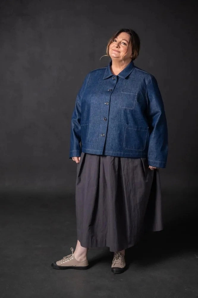 The Ottoline Jacket Pattern - UK Sizes 18-28