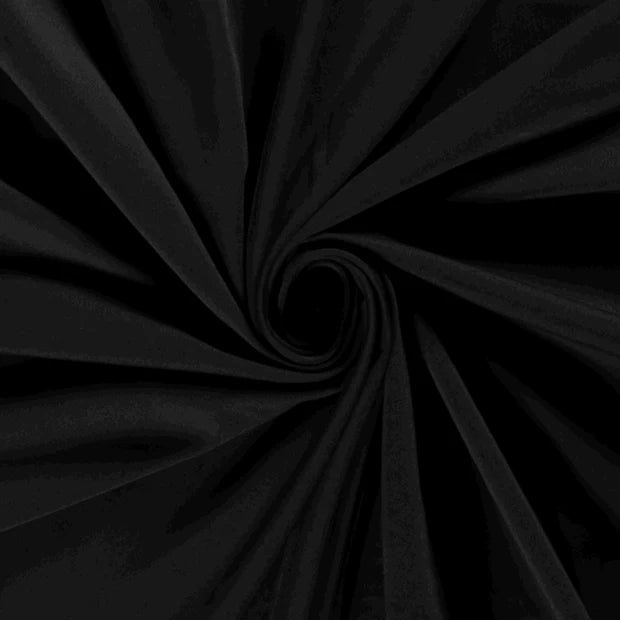 Sportswear Jersey Fabric - Black