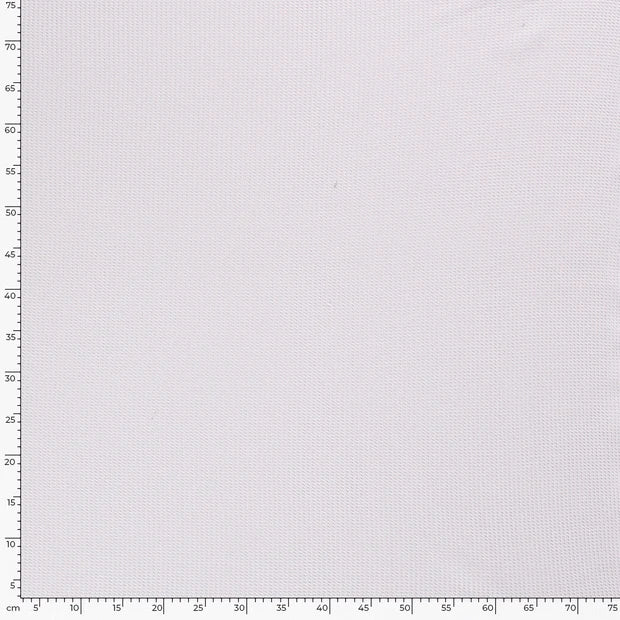 Stretch Waffle Knit - White