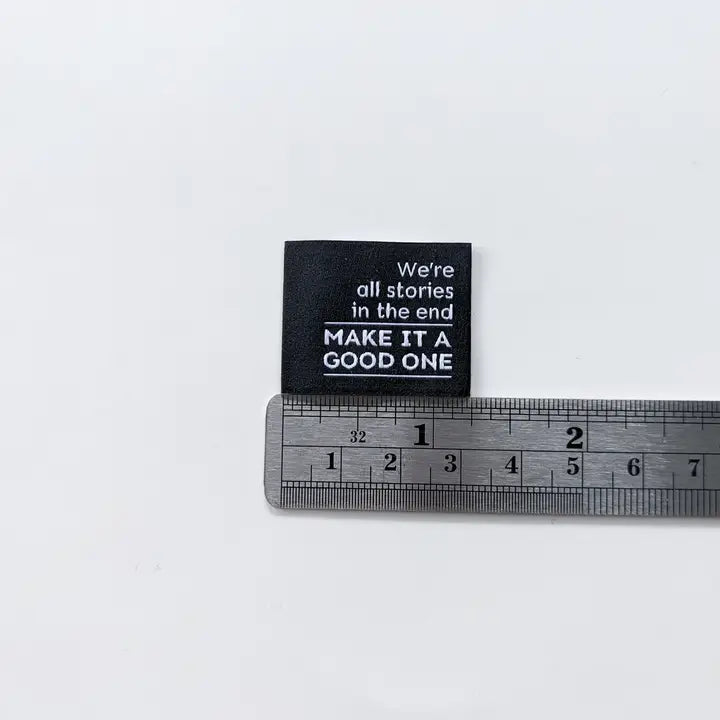 Woven Garment Labels 4-Pack - We're All Stories
