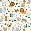 Cotton Poplin - Zoo Animals