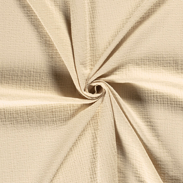 Dobby Gauze Oat - 1.25 yards