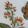 Monarchs & Milkweed Embroidery Kit