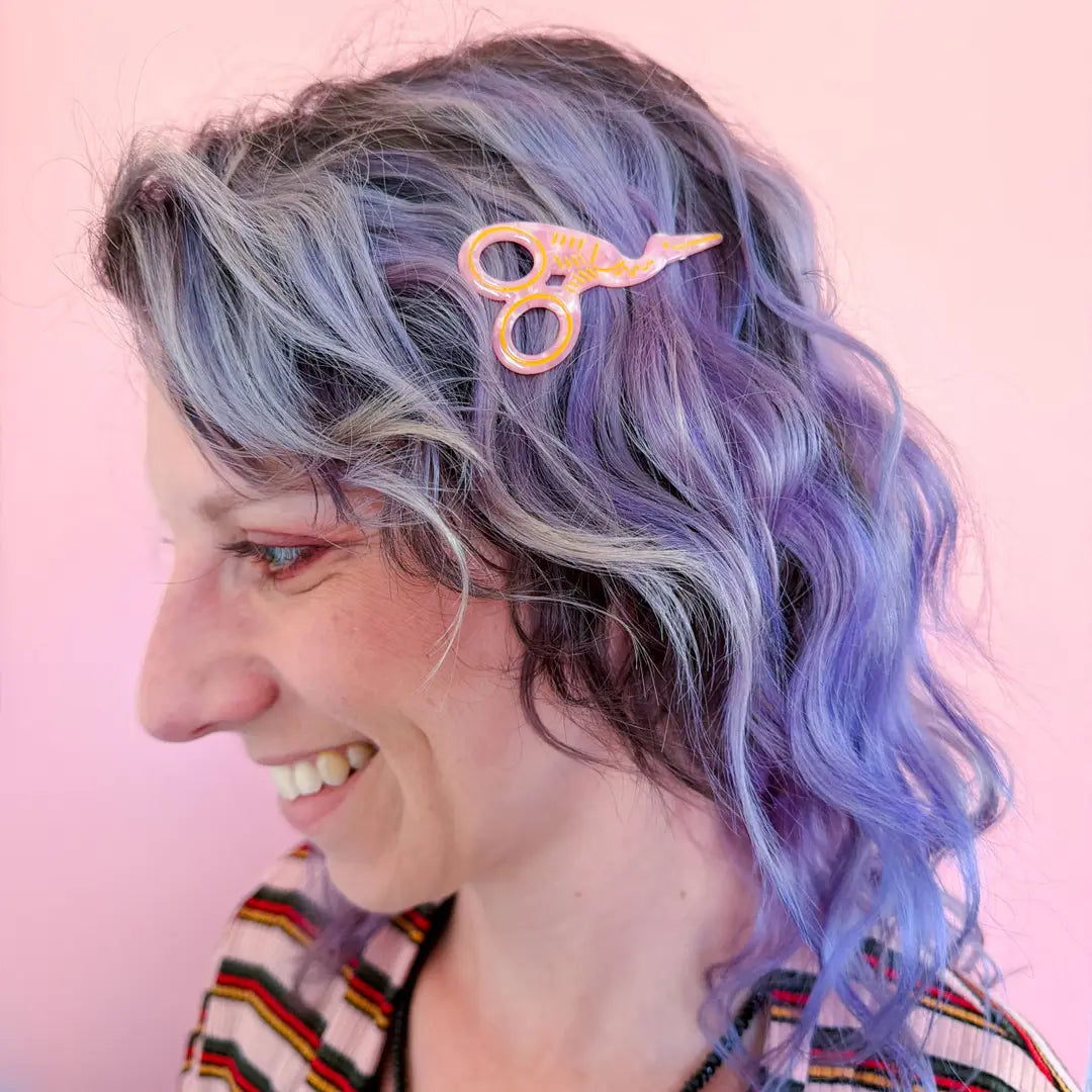 Storke Scissors Pink | Hair Clip