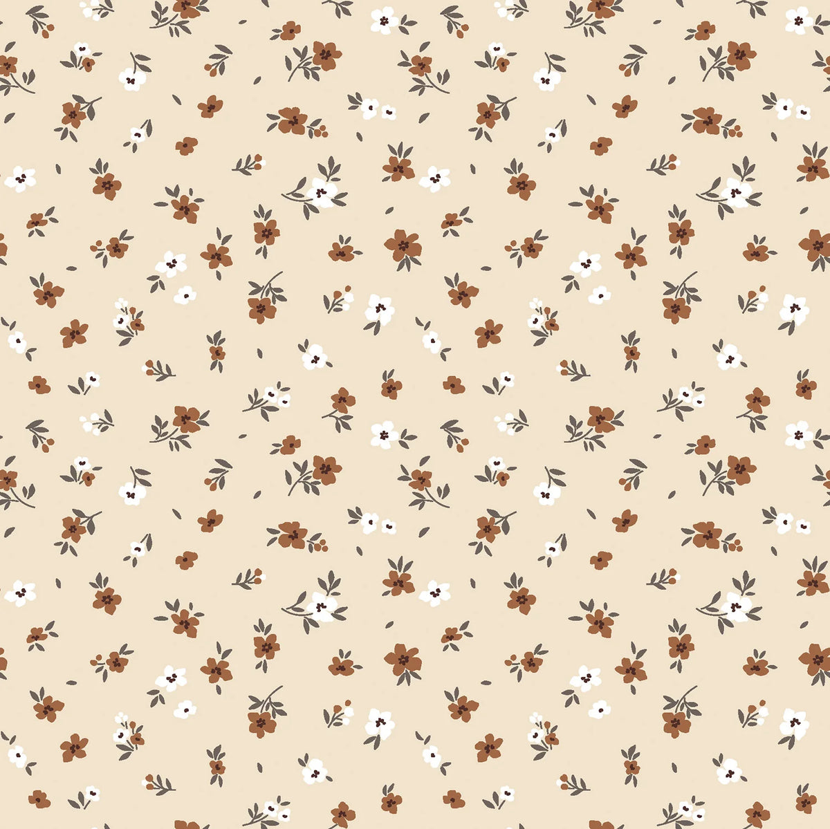 Flowers Beige | Knit
