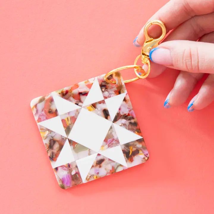 Quilt Block | Bag Charm