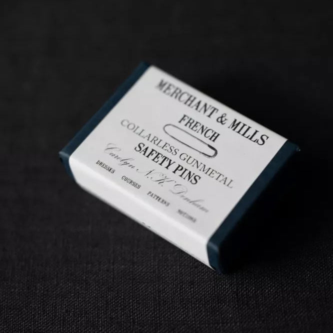 Gun Metal French Safety Pins