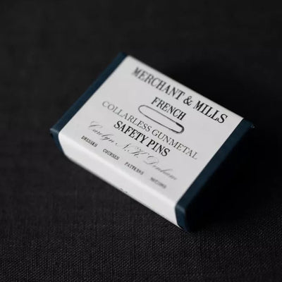 Gun Metal French Safety Pins