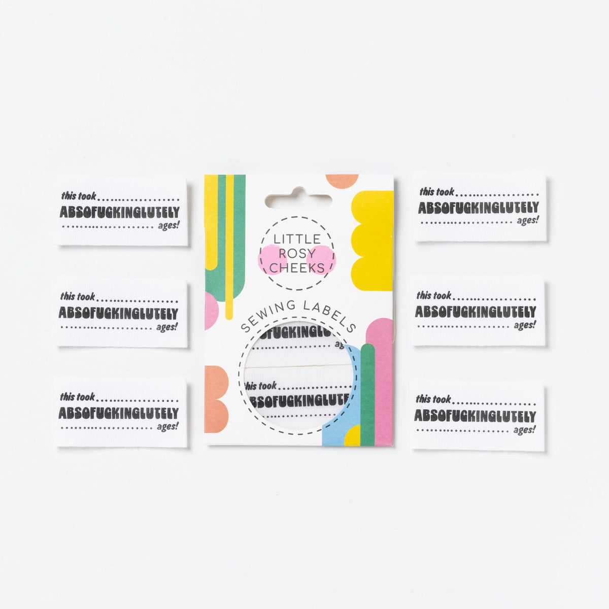 Absofucking Lutely Ages - Sewing Labels