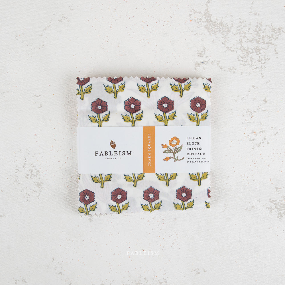 Indian Block Print | Charm Pack