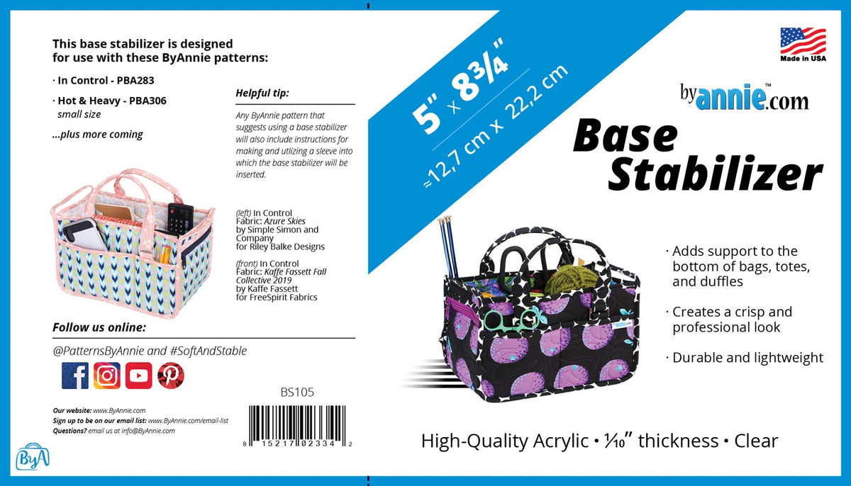 By Annie's Base Stabilizer - 5" x 8.75"