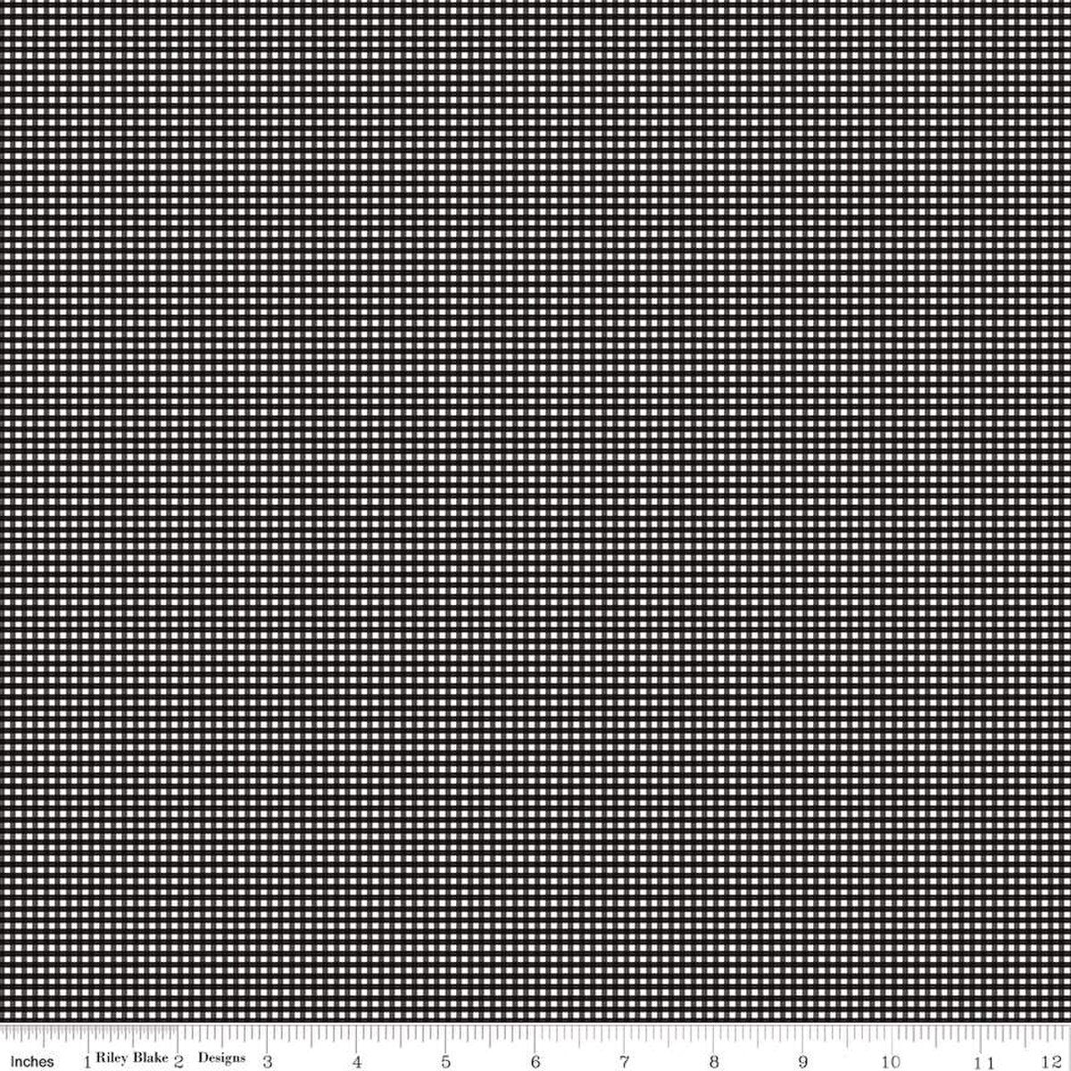 Micro Gingham - Black