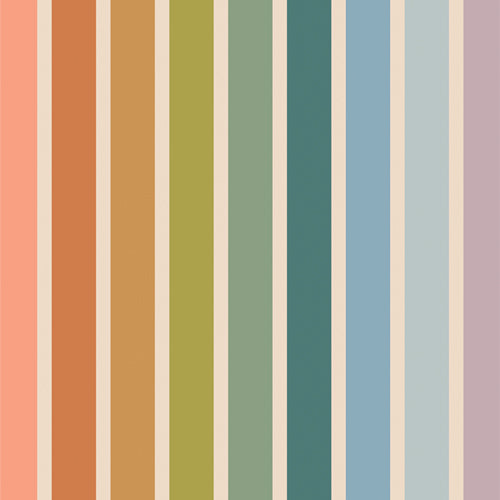 Slow Summer - Summer Stripe | Canvas
