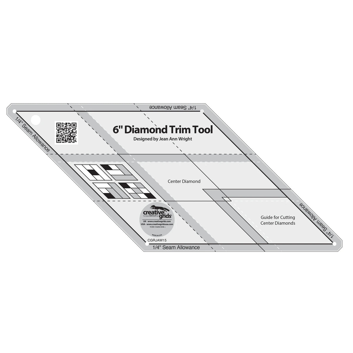 Creative Grid - 6in Diamond Trim Tool