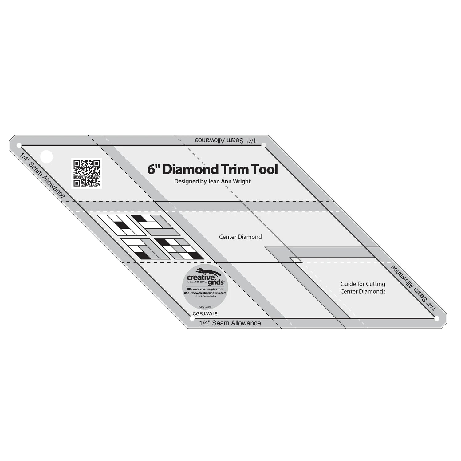 Creative Grid - 6in Diamond Trim Tool