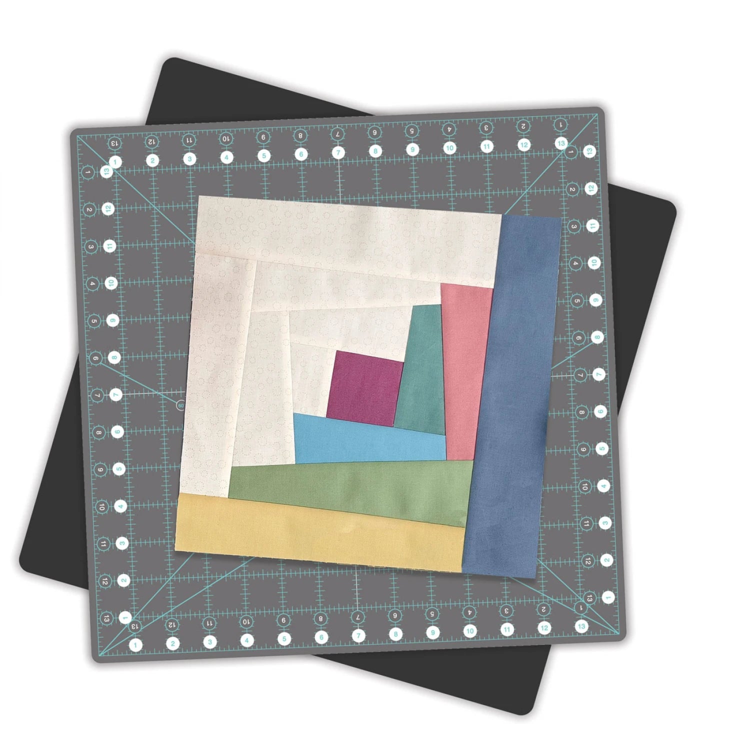 Creative Grids Self-Healing Rotary Cutting Mat - Rotating 14in x 14in