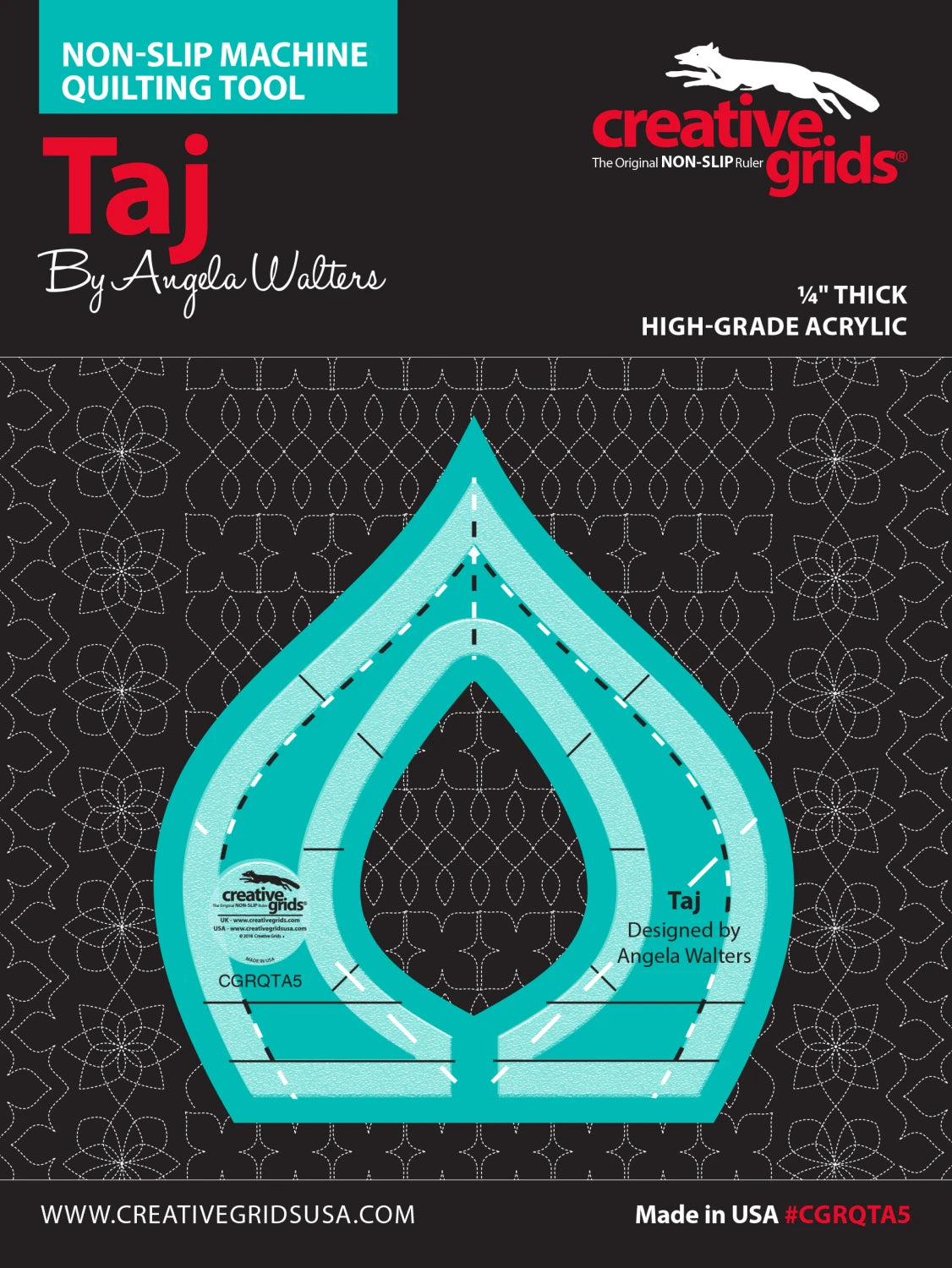 Creative Grid - Machine Quilting Tool Taj