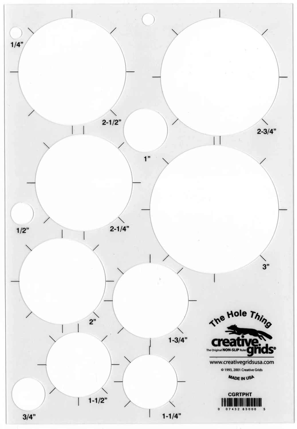 Creative Grid - The Hole Thing Template