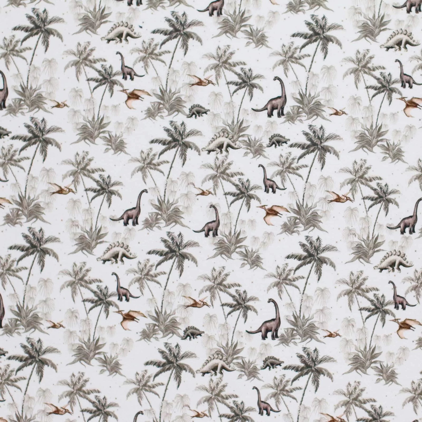 Dino Jungle Ecru | Knit