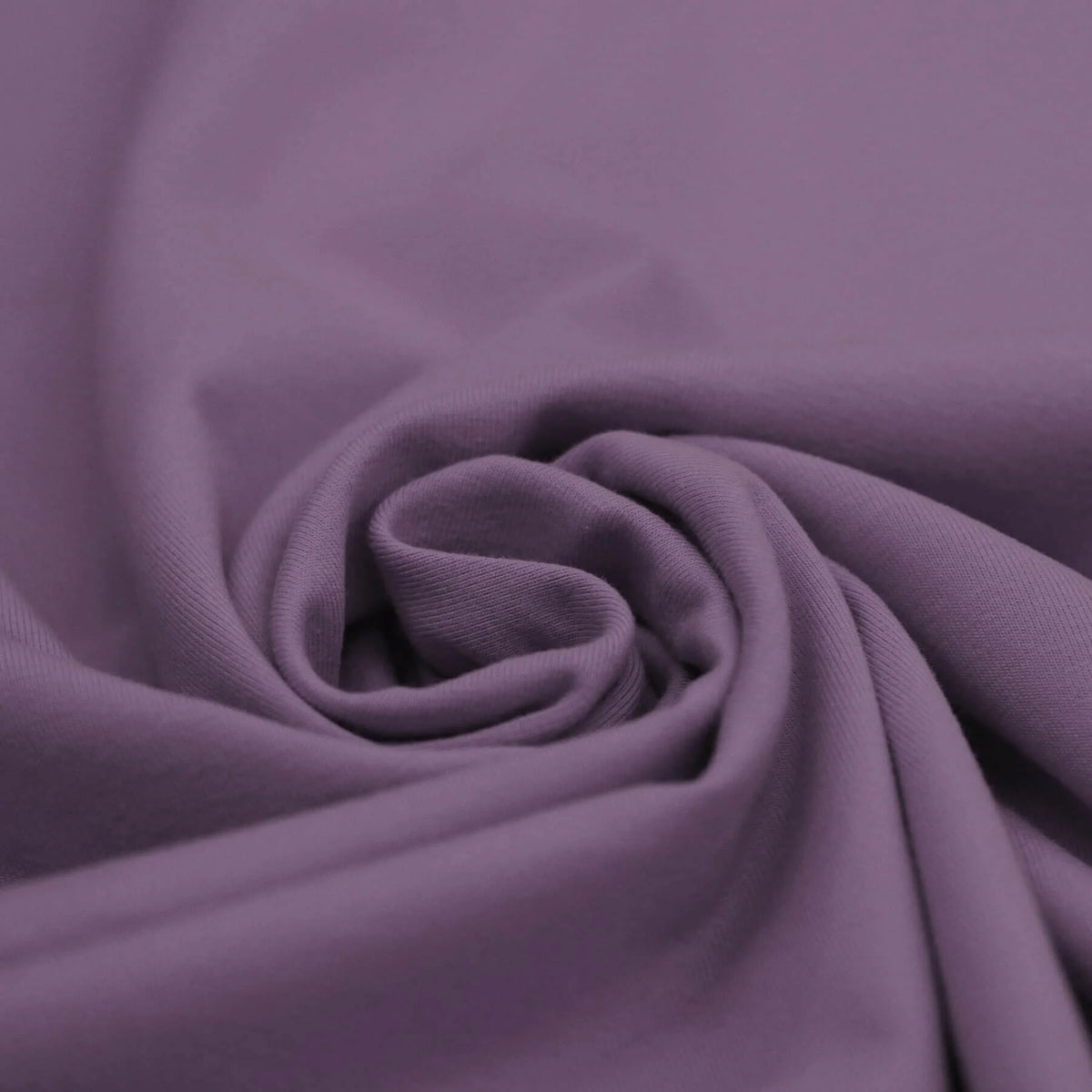 Solid Cotton Jersey - Dusty Purple | Knit